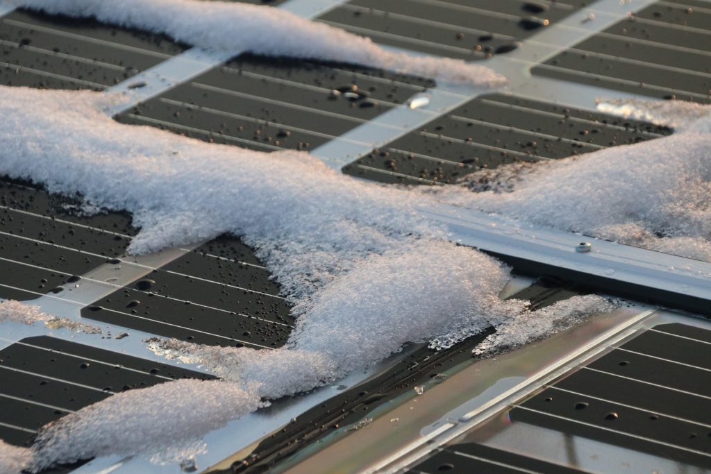 Effect of Snow on Solar Panels